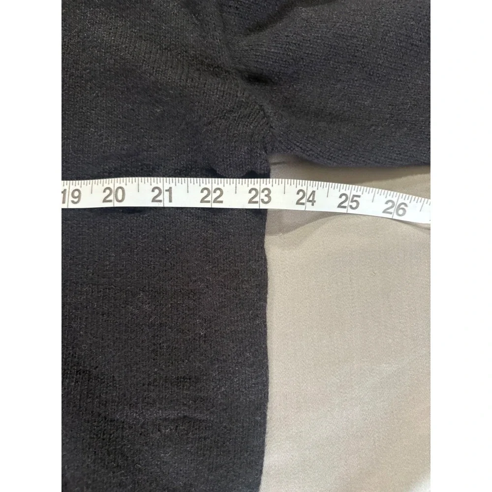 GAP Mens Crewneck Sweater Black Cotton Nylon Knit Ribbed XXL GP010669 NEW